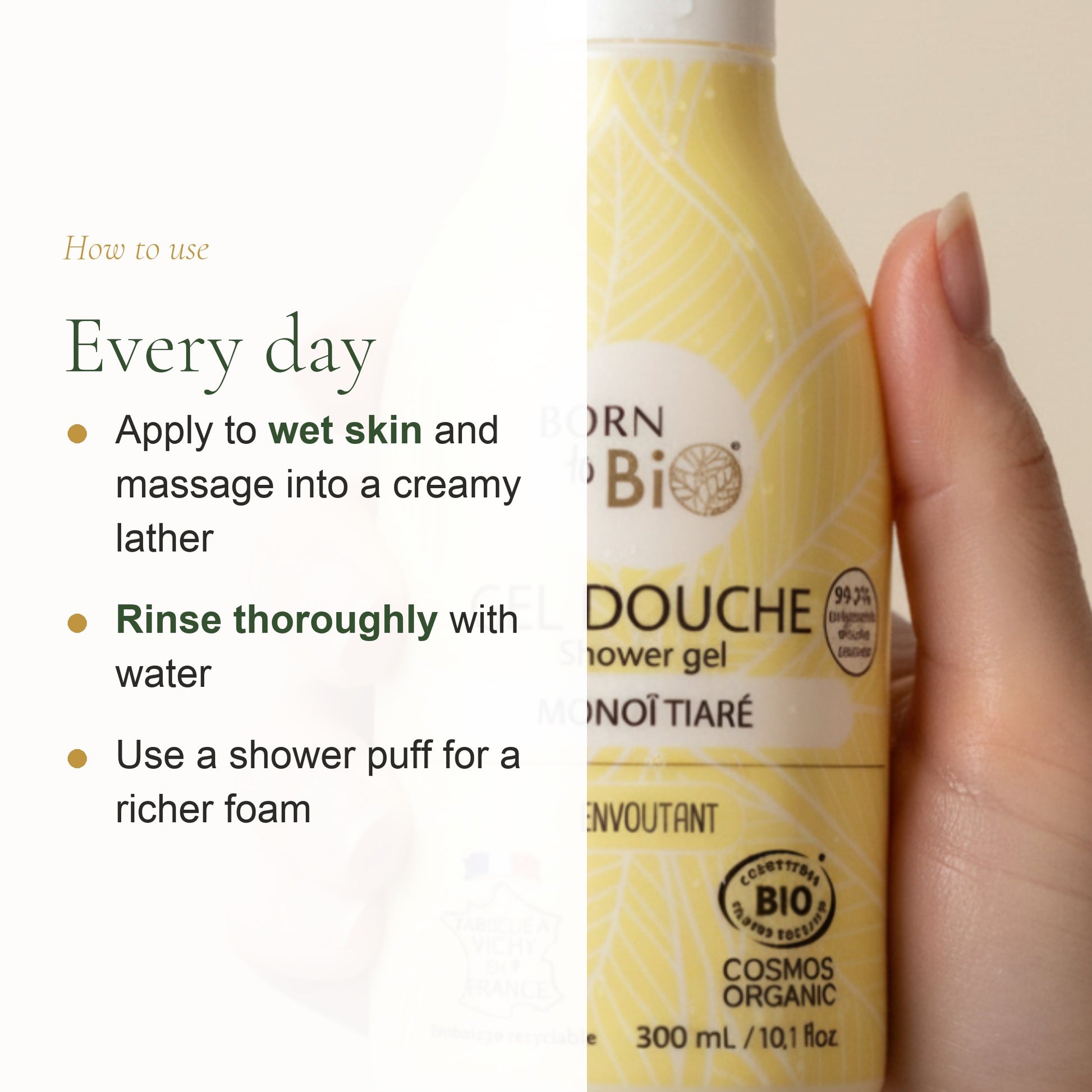 Monoï Tiaré Shower Gel – slide 6