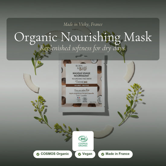 Organic Cotton Nourishing Face Mask – slide 1