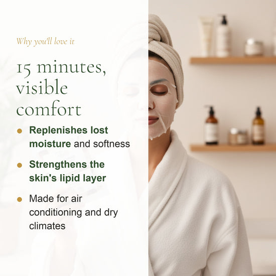 Organic Cotton Nourishing Face Mask – slide 2