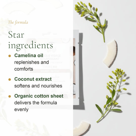 Organic Cotton Nourishing Face Mask – slide 3