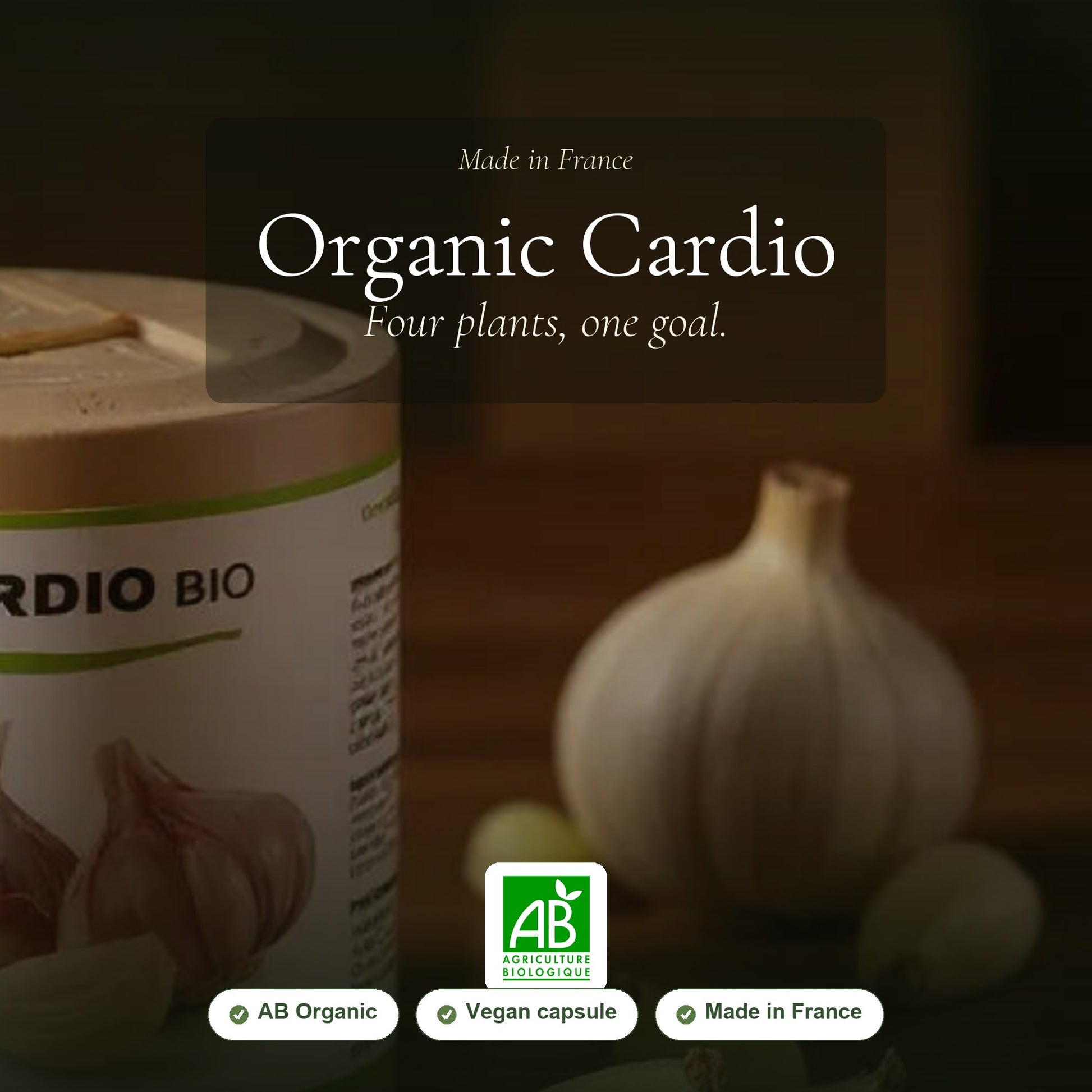 Organic Cardio Supplement – slide 1