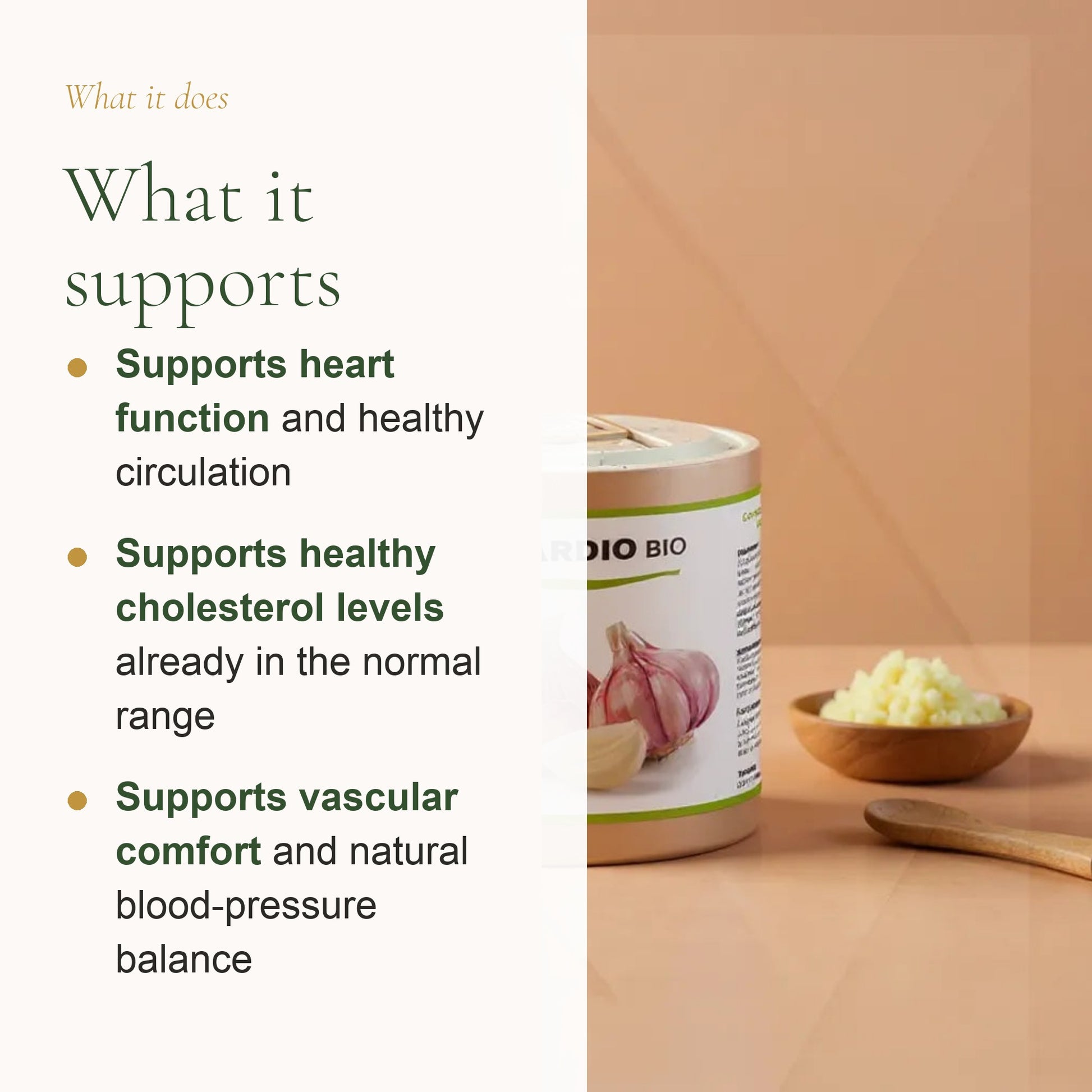 Organic Cardio Supplement – slide 2