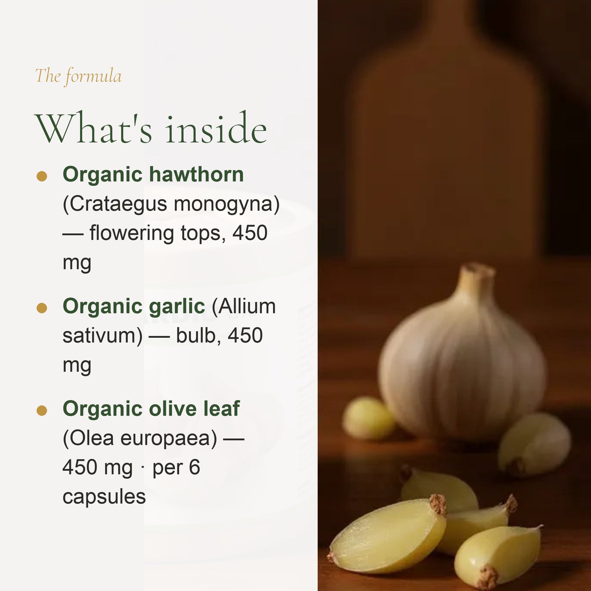 Organic Cardio Supplement – slide 3