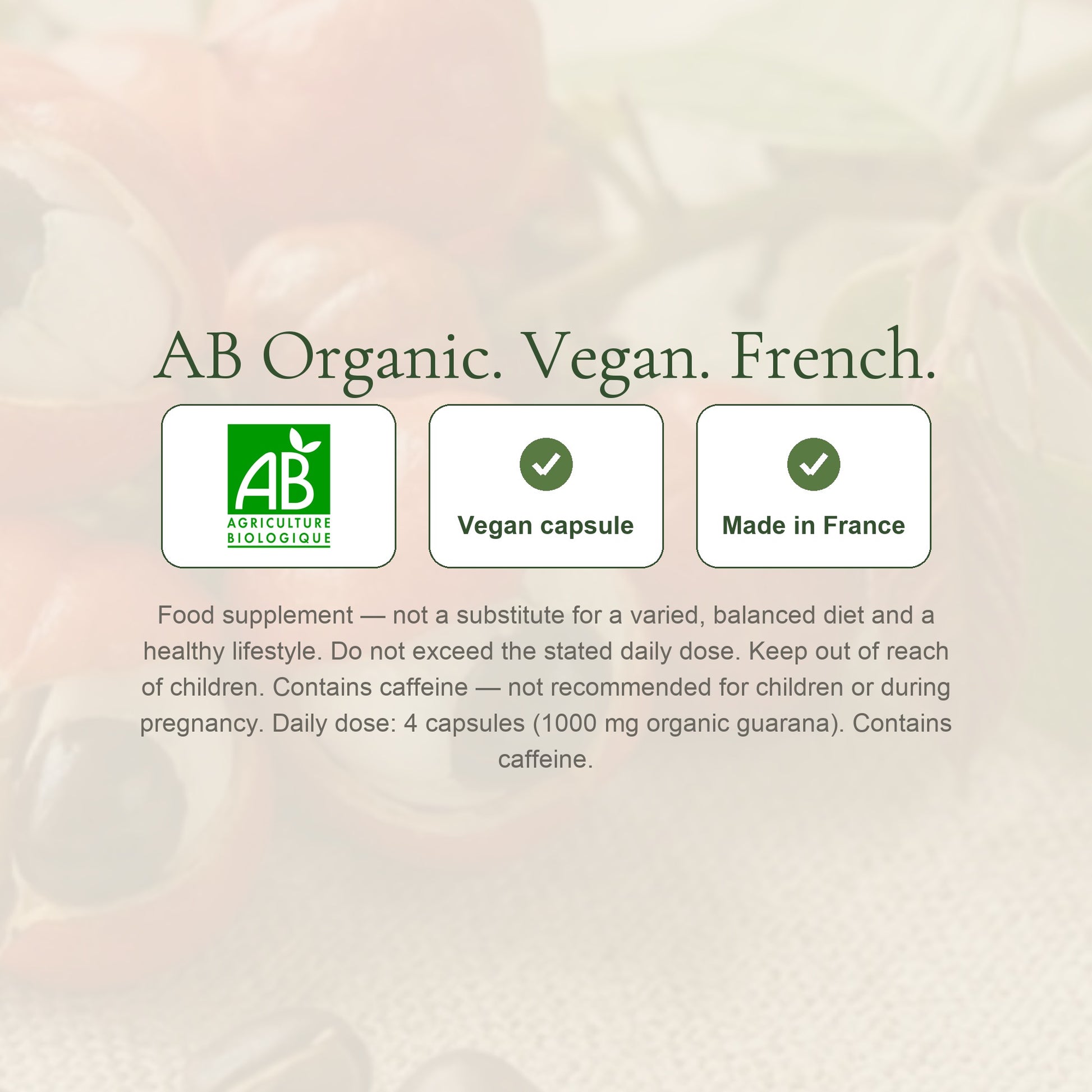Food Supplement – Organic Guarana – slide 7