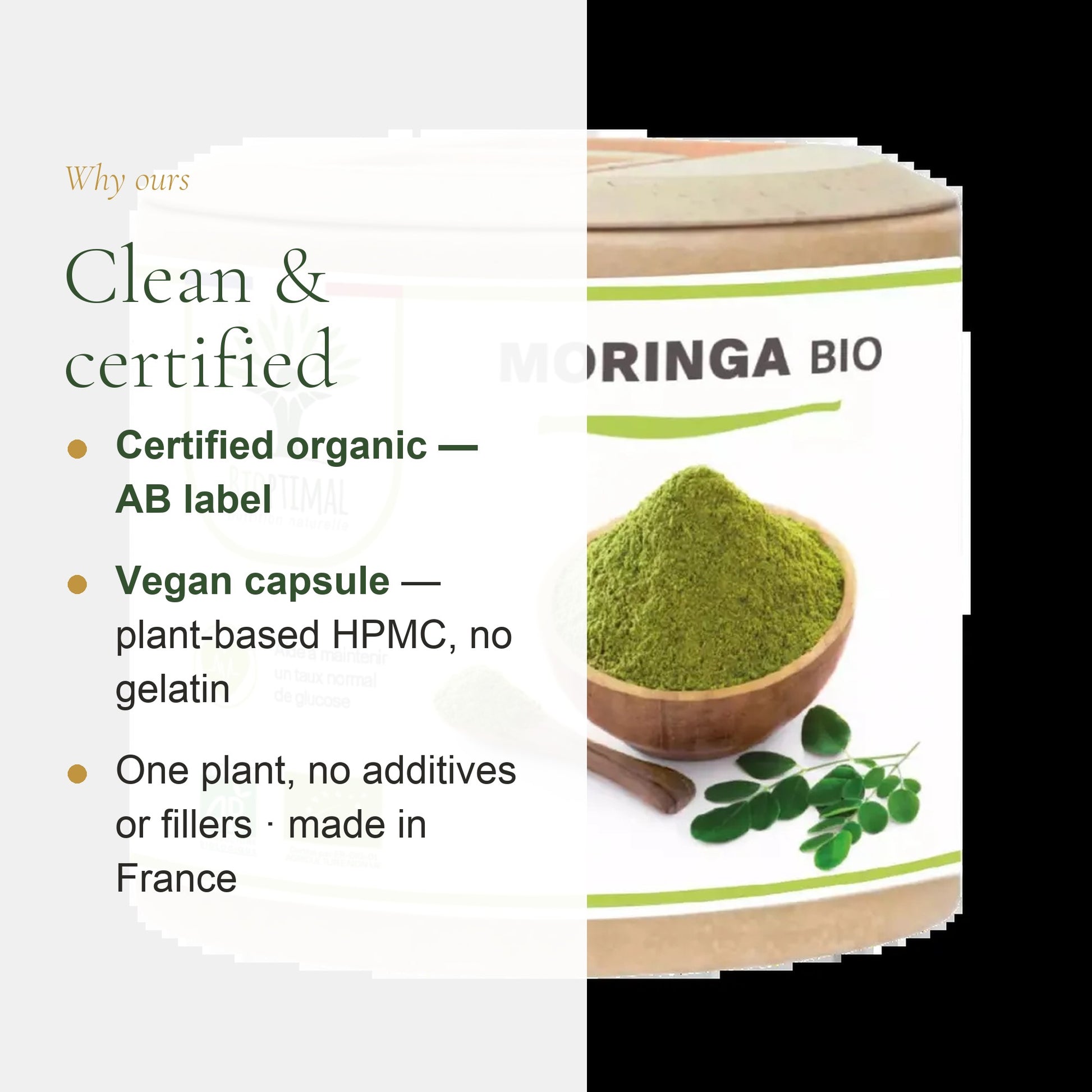 Organic Moringa Capsules – Nutrient-Rich Daily Wellness Support – slide 4