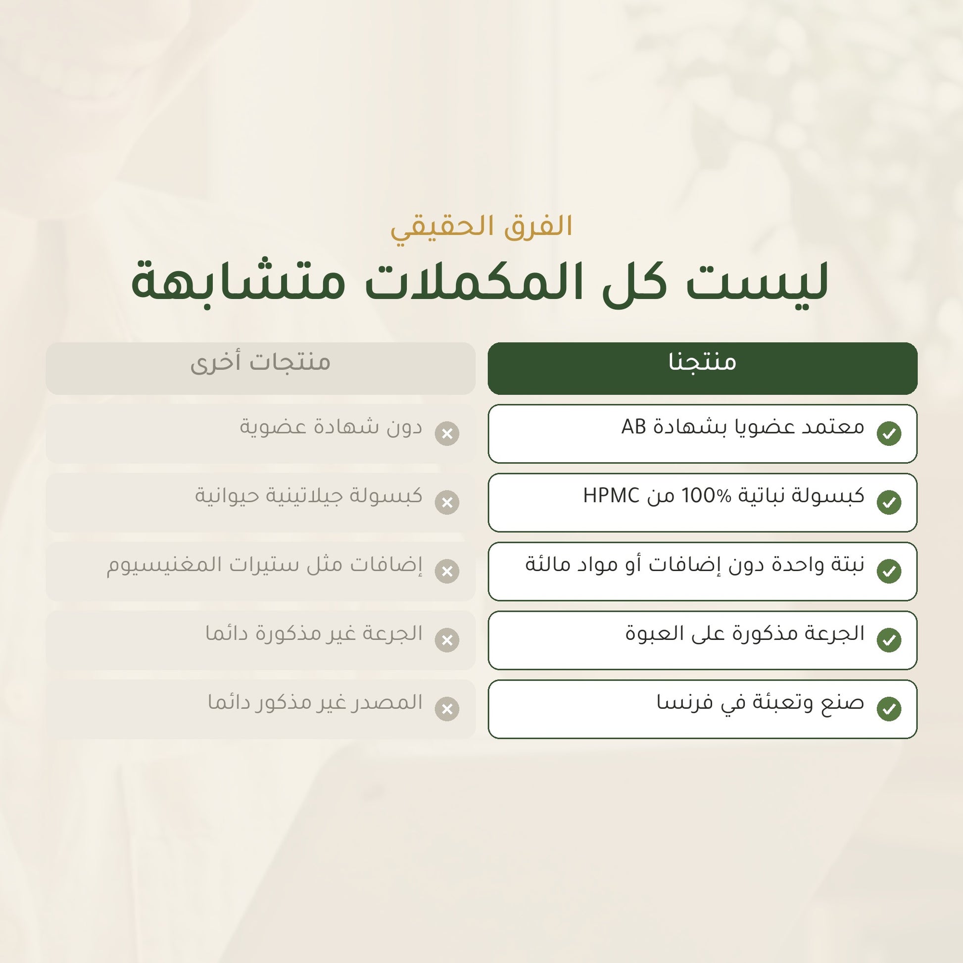 مكمل التوت الأزرق العضوي – دعم صحة العيون والرؤية الليلية – شريحة 5
