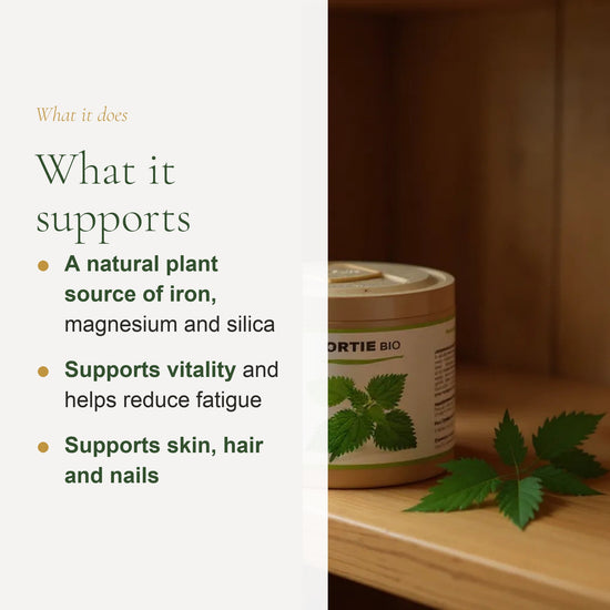 Organic Nettle Supplement – Natural Iron & Vitality Support – slide 2