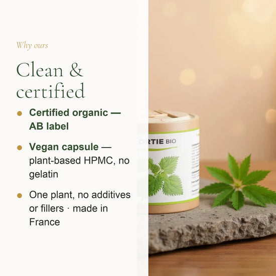 Organic Nettle Supplement – Natural Iron & Vitality Support – slide 4