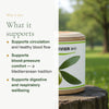 Organic Olive Leaf Supplement – Circulation & Fluid Balance – slide 2