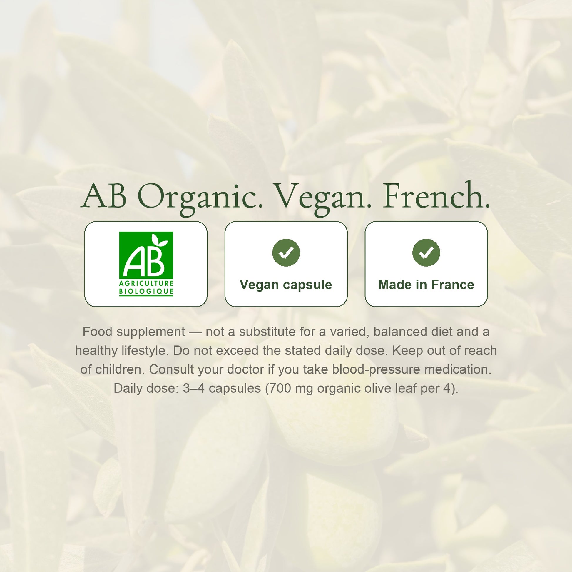 Organic Olive Leaf Supplement – Circulation & Fluid Balance – slide 7