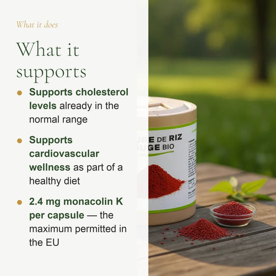 Organic Red Yeast Rice – Heart Health & Cholesterol Support – slide 2