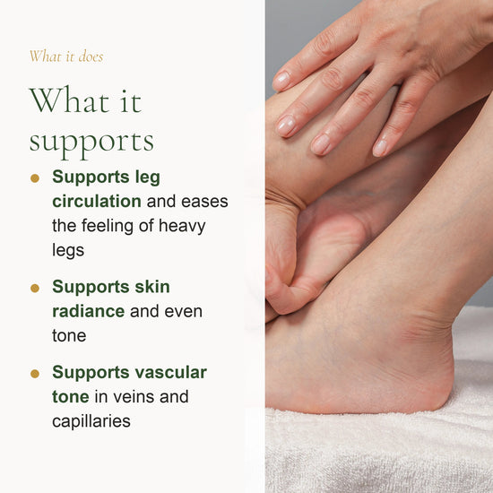 Organic Red Vine Leaf Supplement – Boosts Circulation & Enhances Skin Radiance – slide 2