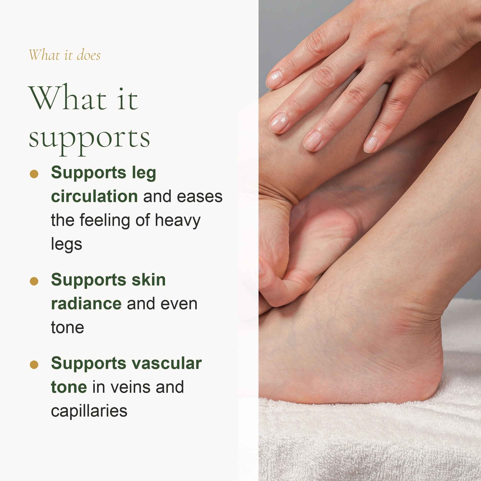 Organic Red Vine Leaf Supplement – Boosts Circulation & Enhances Skin Radiance – slide 2