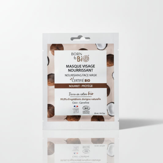 Organic Cotton Mask with Baobab Extract – Certified Organic | Born to Bio Vichy