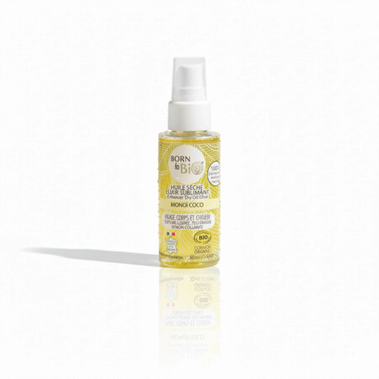 Organic Dry Oil – Sublime Monoï Coco Elixir | Born to Bio Vichy