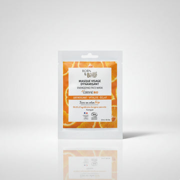 قناع وجه منشّط بالقطن – مُعتمد عضويًا | بورن تو بيو فيشي