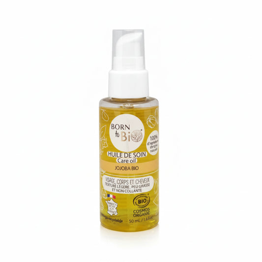 زيت الجوجوبا للعناية – عضوي مُعتمد | بورن تو بيو فيشي