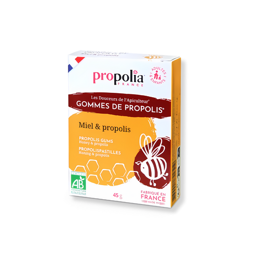 Organic Propolis Gums With Honey