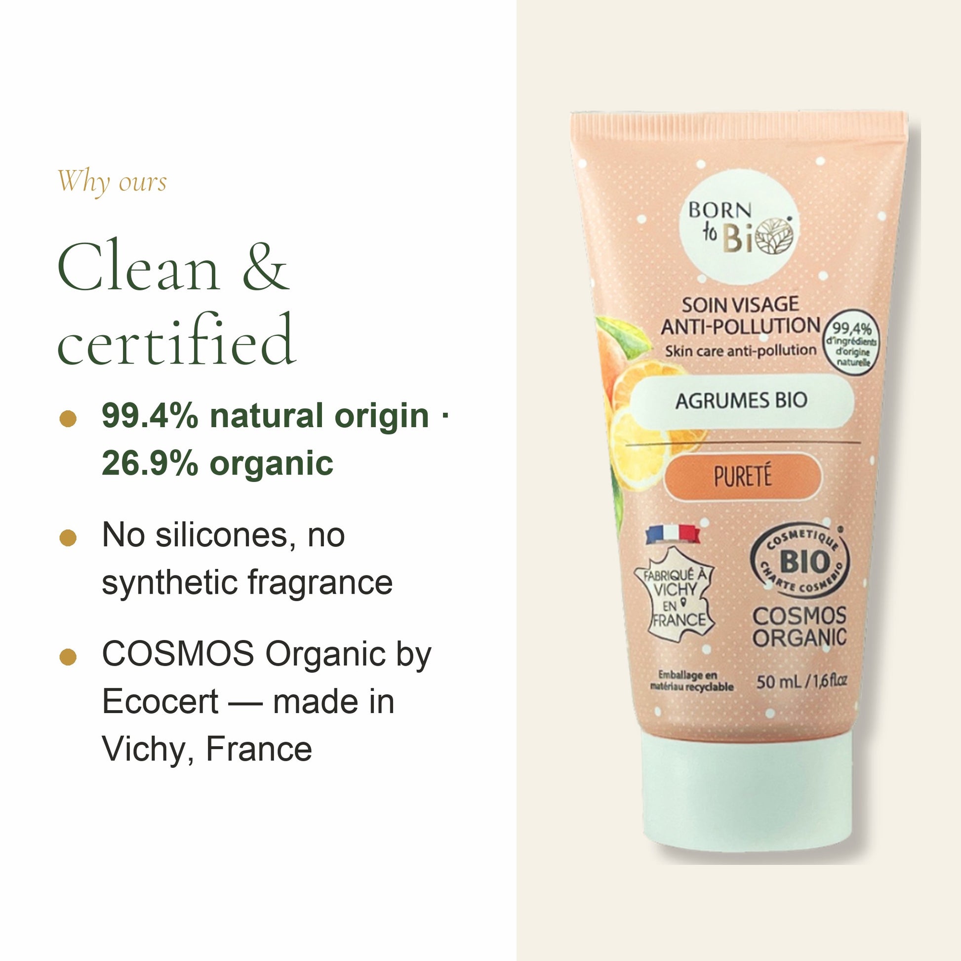 Organic Citrus Anti-Pollution Face Cream – slide 4