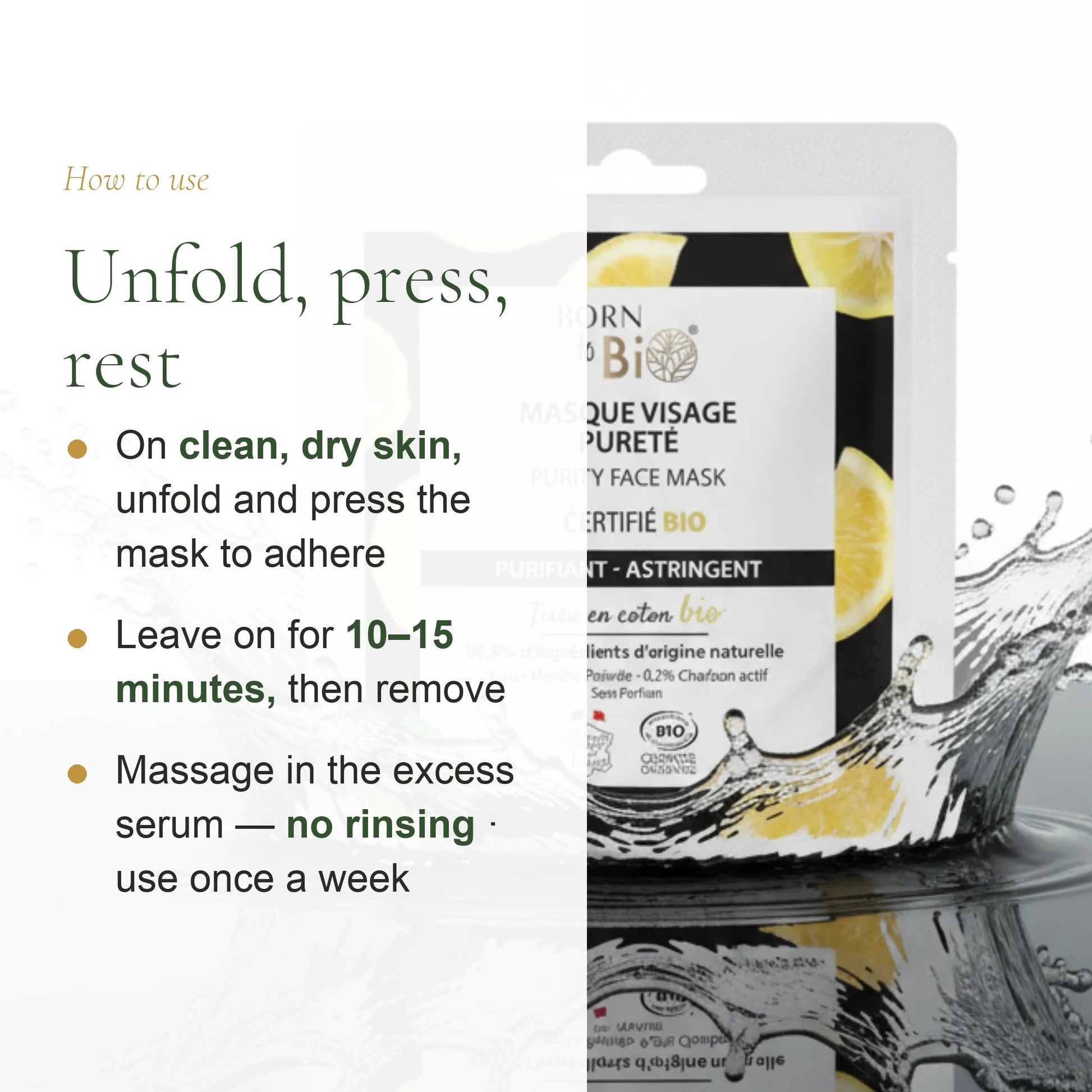 Organic Purity Cotton Face Mask – slide 6