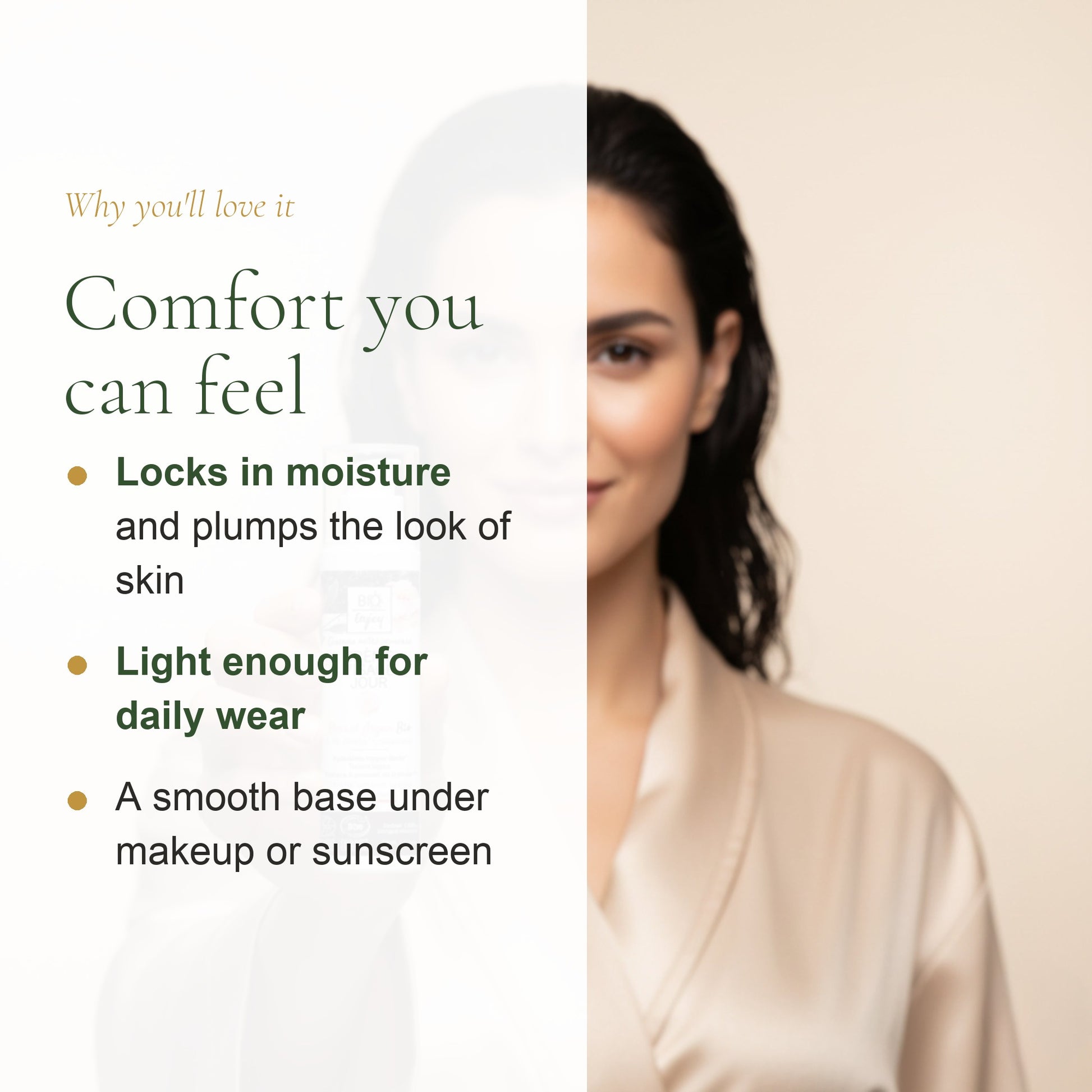 Organic Rose & Argan Day Cream – slide 2