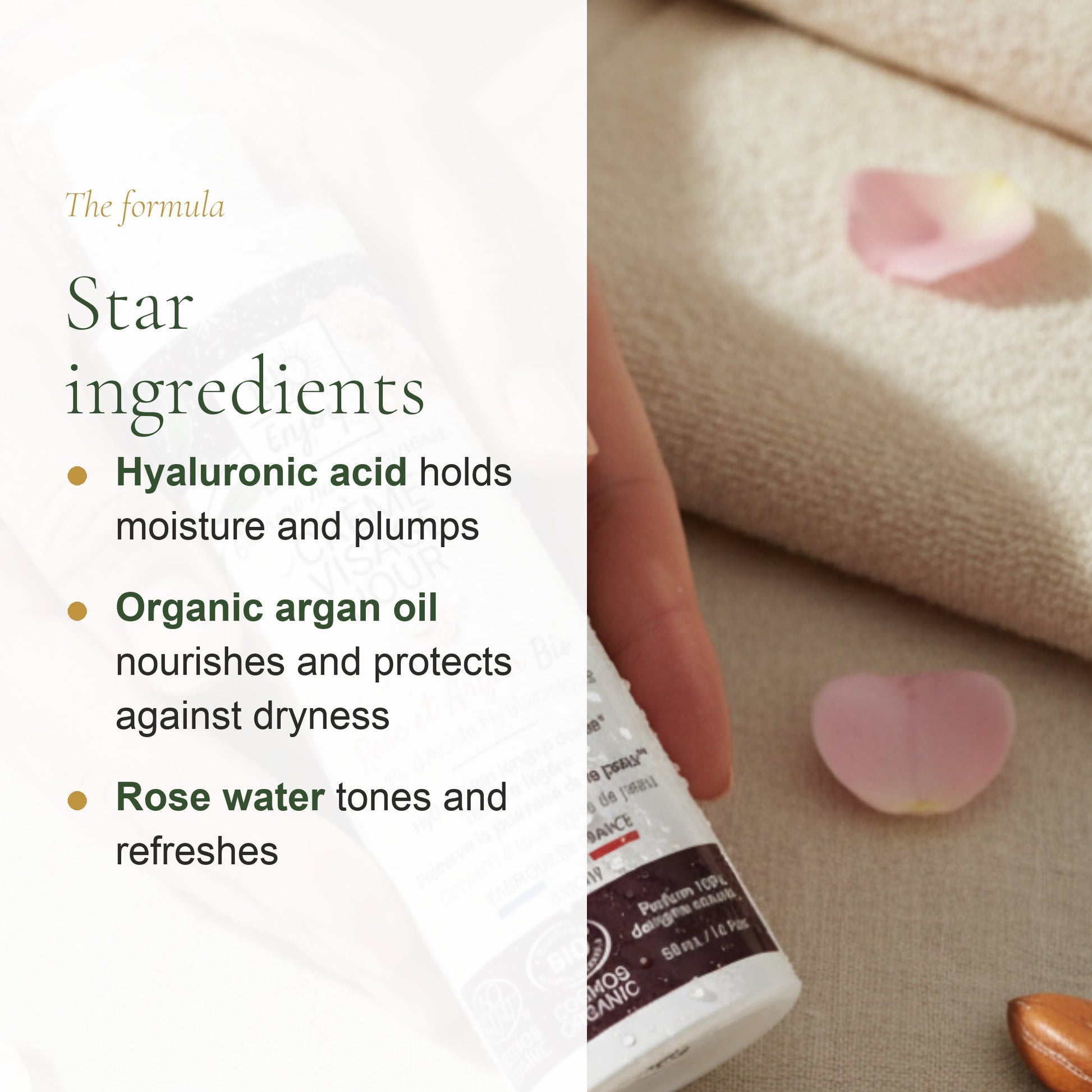 Organic Rose & Argan Day Cream – slide 3