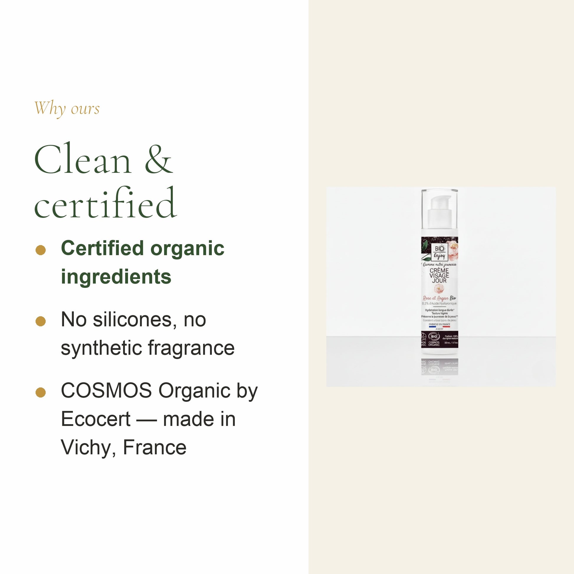Organic Rose & Argan Day Cream – slide 4