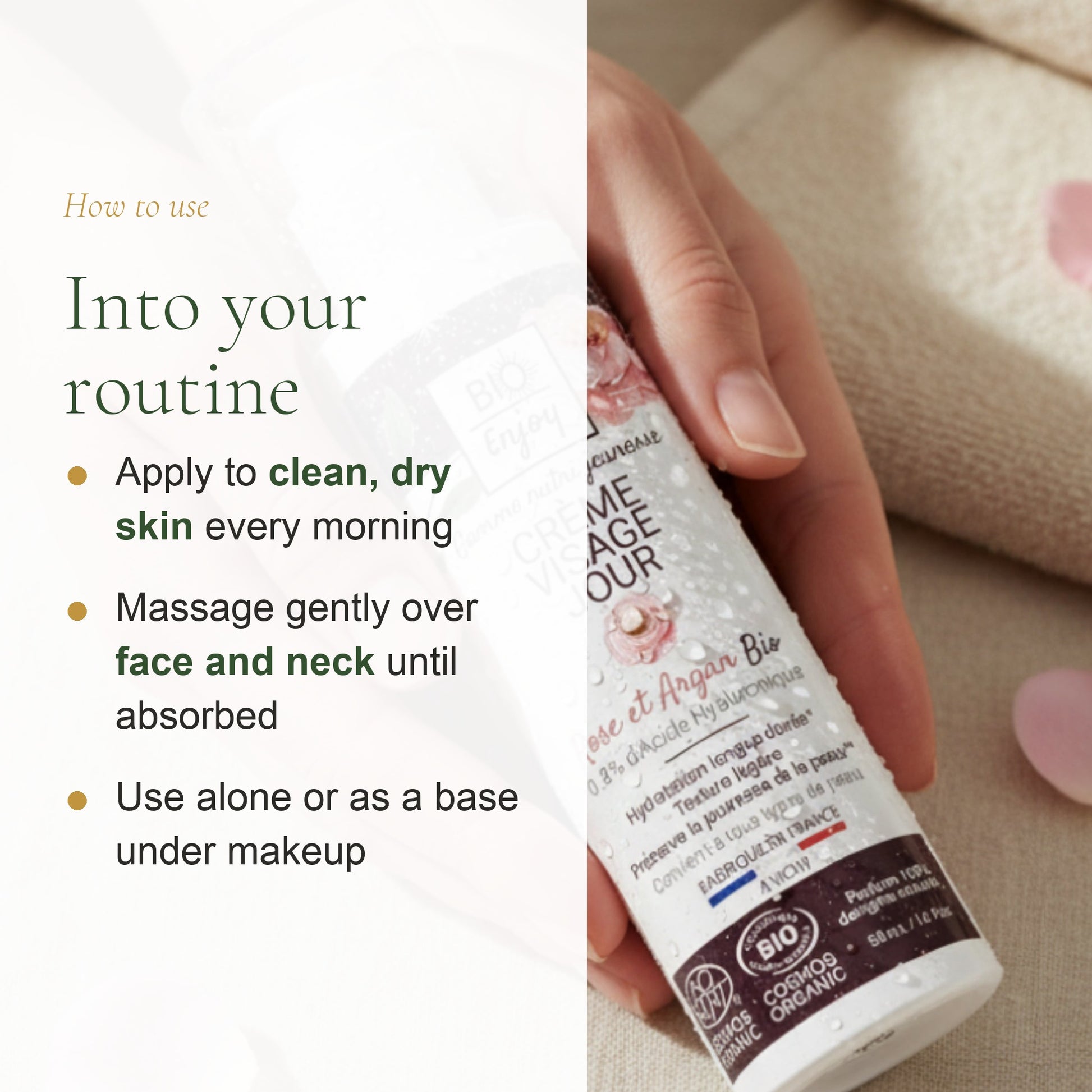 Organic Rose & Argan Day Cream – slide 6
