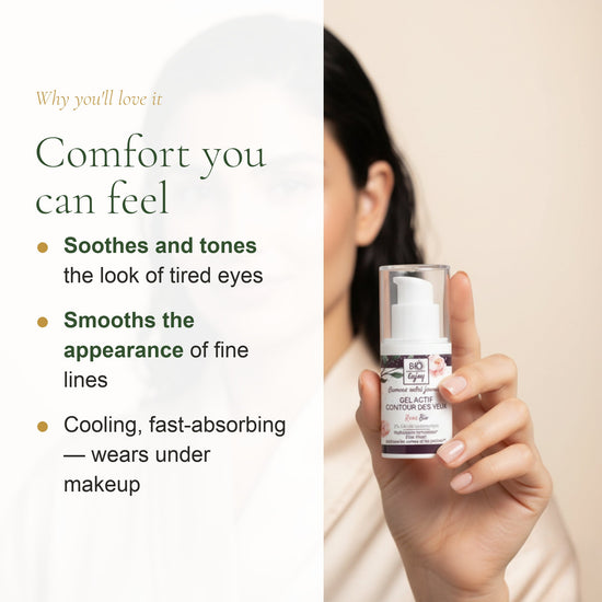 Organic Rose & Argan Eye Contour Gel – slide 2