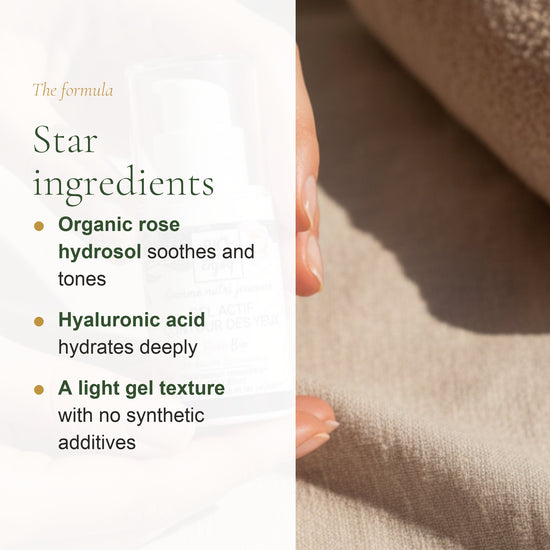 Organic Rose & Argan Eye Contour Gel – slide 3