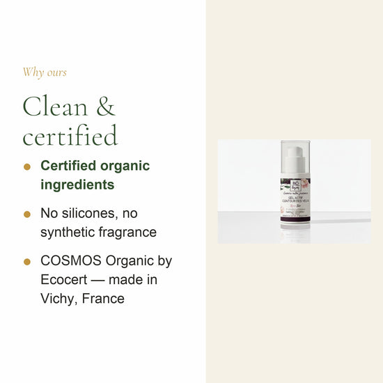 Organic Rose & Argan Eye Contour Gel – slide 4