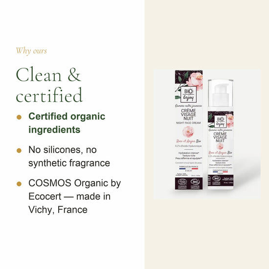 Organic Rose & Argan Night Cream – slide 4