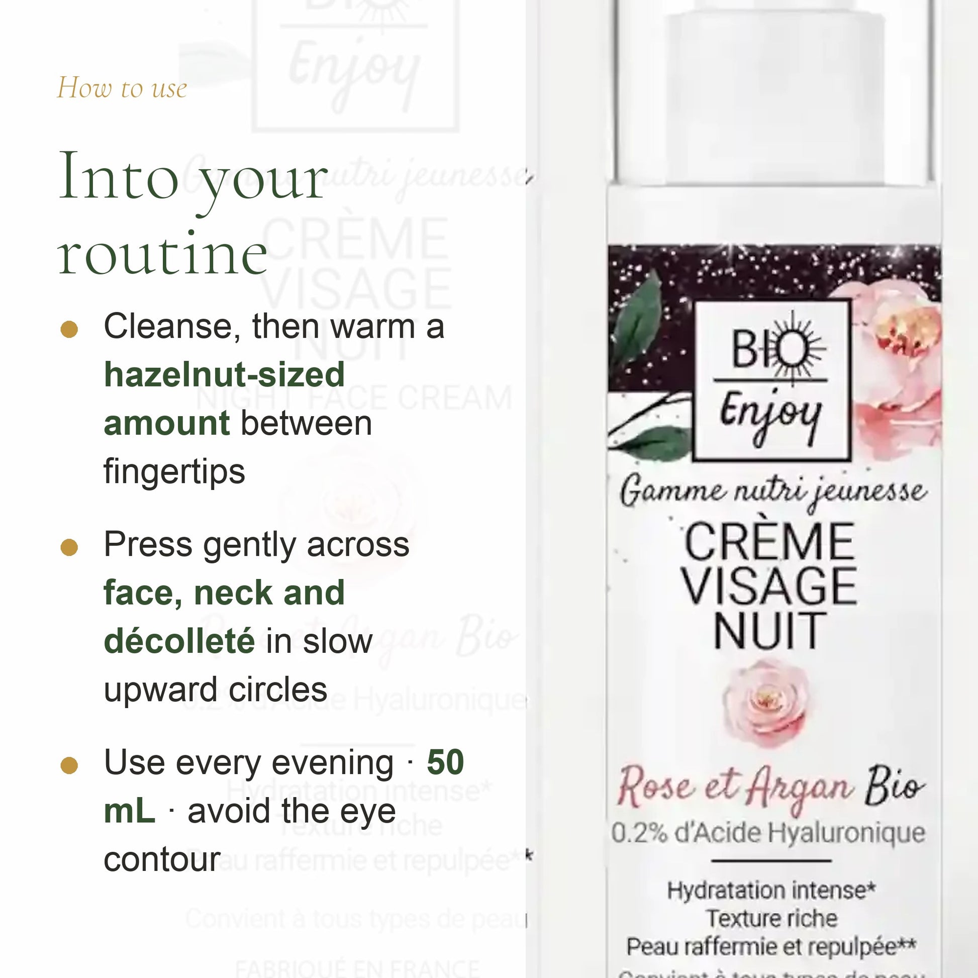 Organic Rose & Argan Night Cream – slide 6