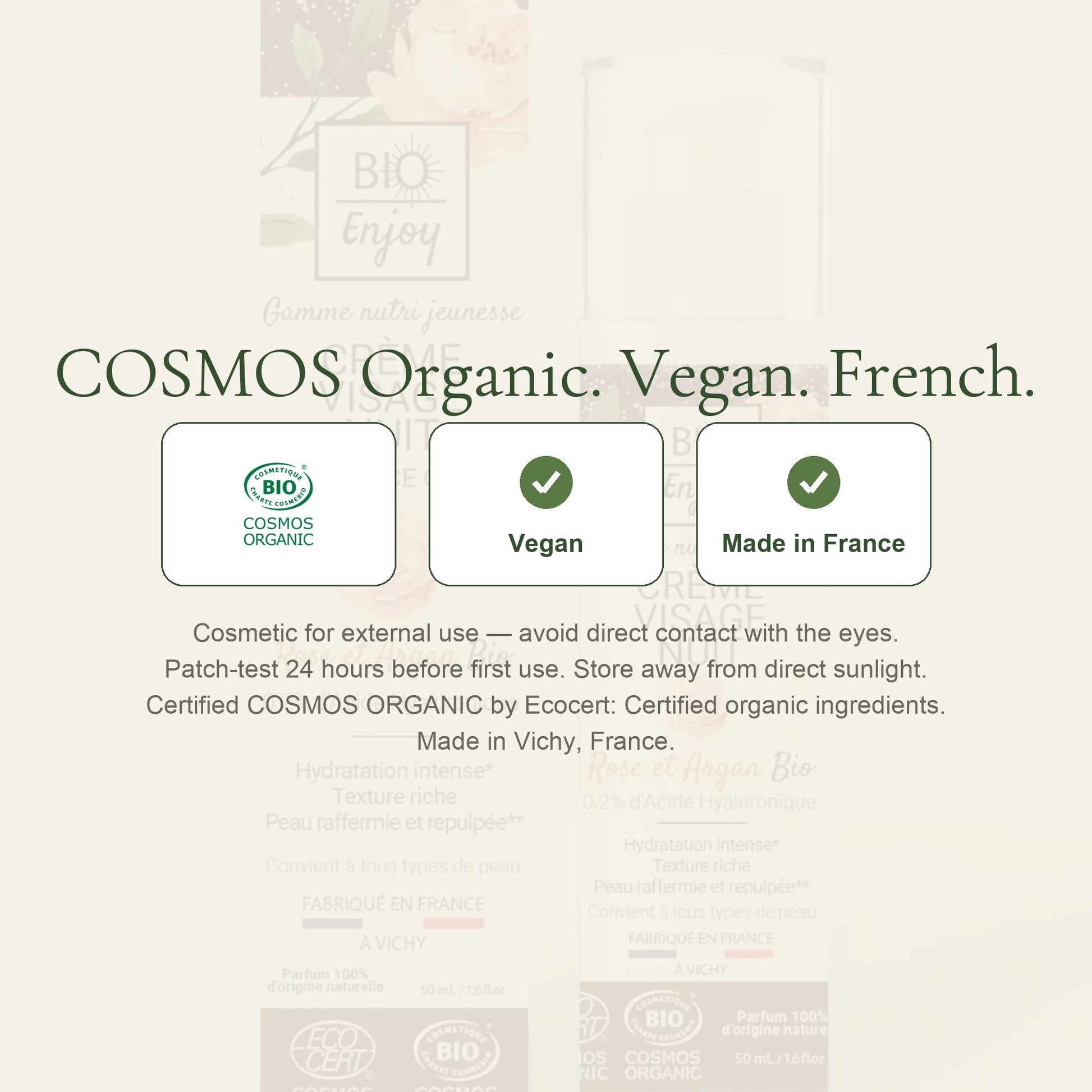 Organic Rose & Argan Night Cream – slide 7