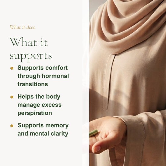Organic Sage Supplement – Supports Hormonal Balance & Menstrual Comfort – slide 2