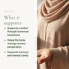 Organic Sage Supplement – Supports Hormonal Balance & Menstrual Comfort – slide 2