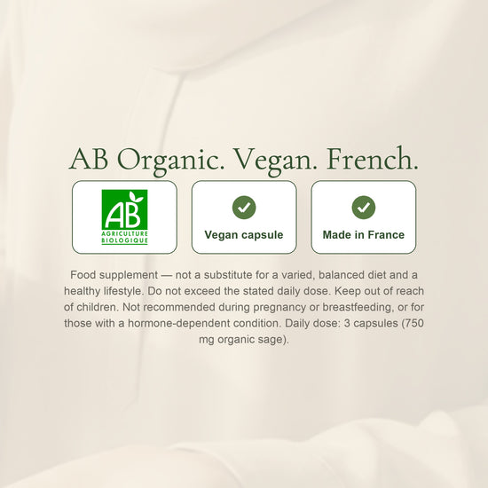 Organic Sage Supplement – Supports Hormonal Balance & Menstrual Comfort – slide 7