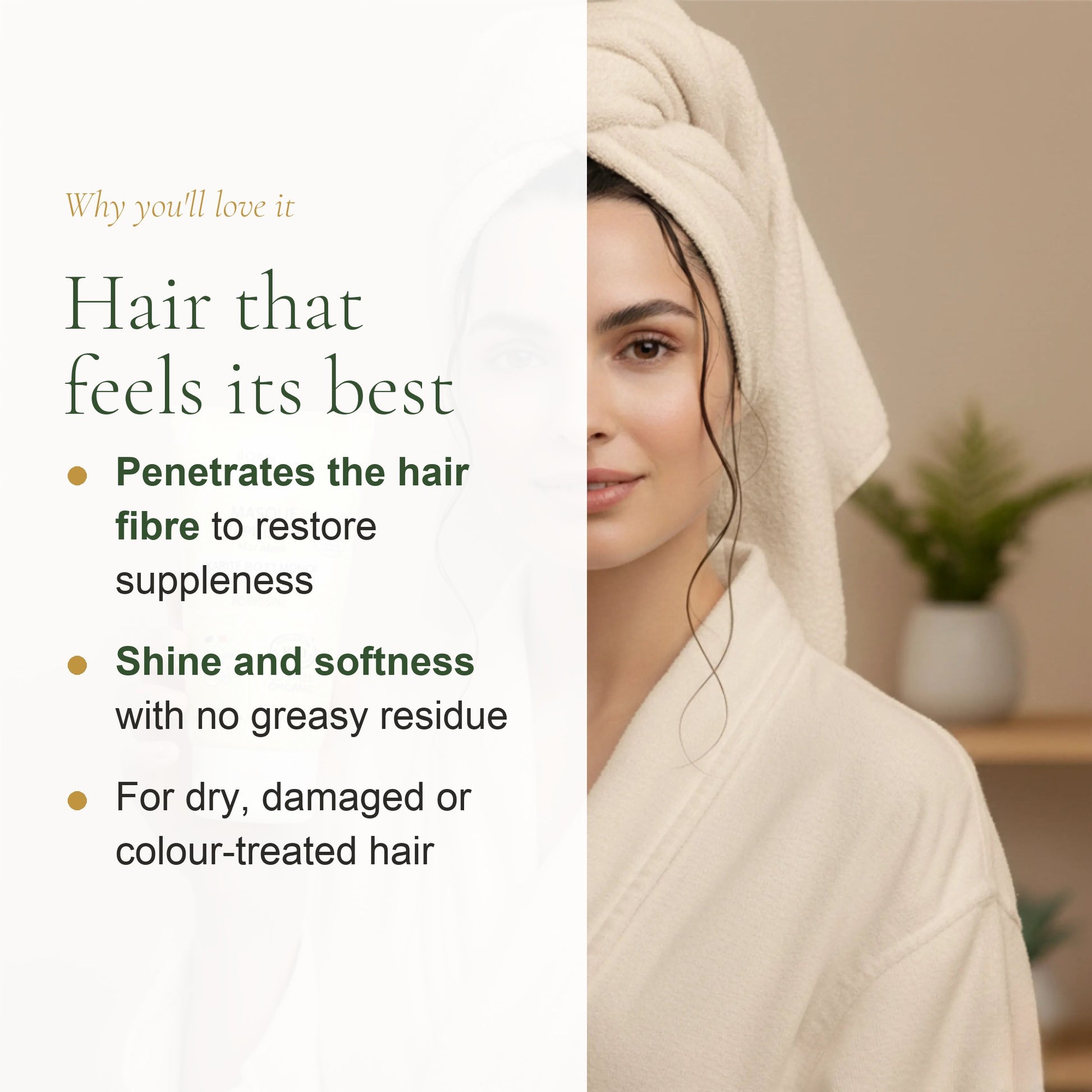 Organic Shea & Monoï Hair Mask – slide 2