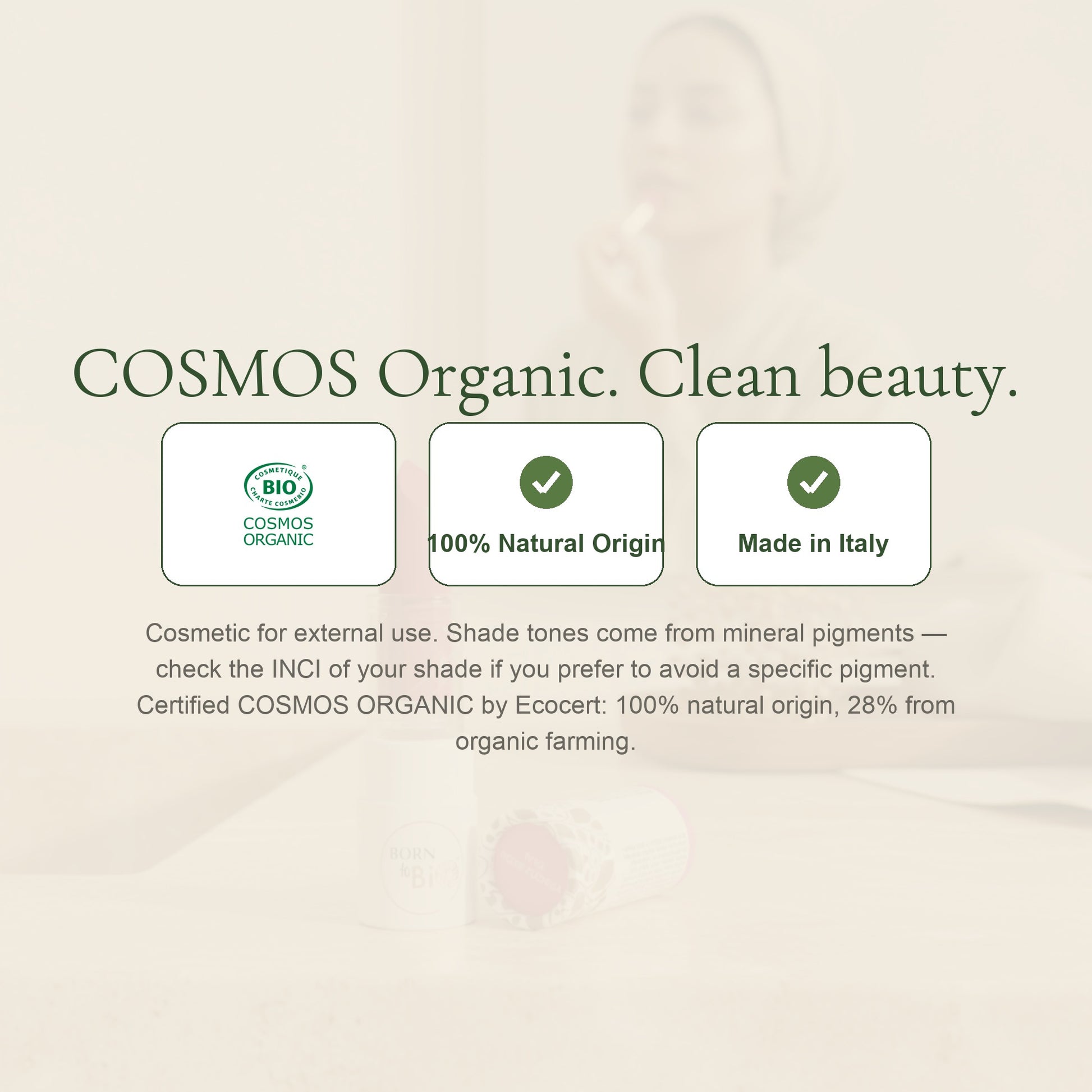 Certified Organic Shiny Lipstick – Nourishing Plant Oils – slide 7