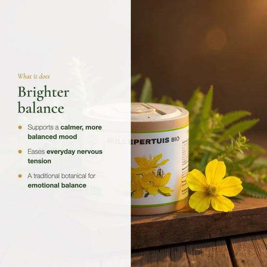 Organic St. John's Wort mood-balance supplement (slide 2)
