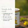 How to Use Organic St. John's Wort – 2 Capsules Daily with Meals – 60 Vegan Capsules