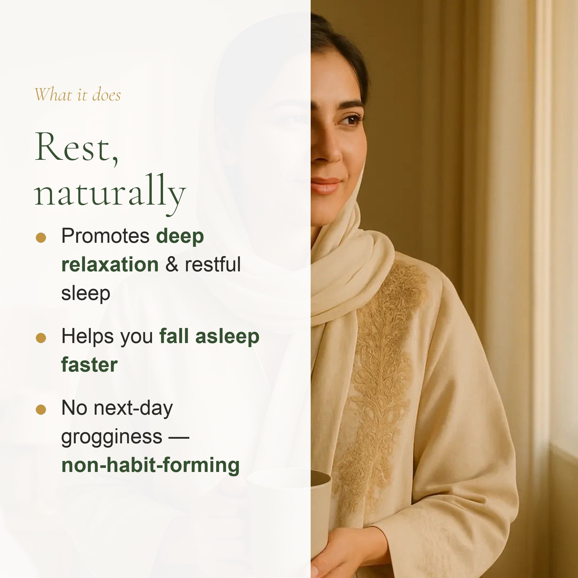 Organic Sleep Supplement Benefits – Deep Relaxation, Fall Asleep Faster, No Next-Day Grogginess