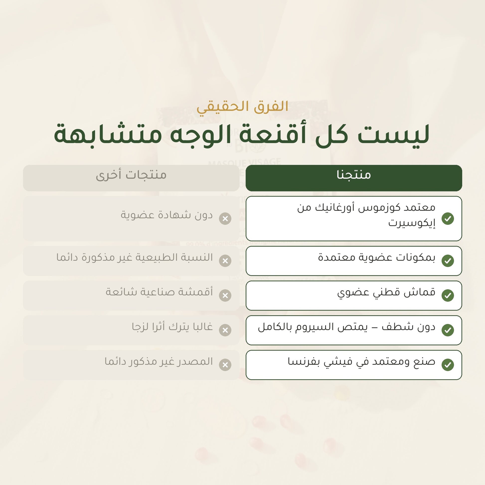 قناع العناية المهدّئة بالبشرة الحساسة – مُعتمد عضويًا | بورن تو بيو فيشي – شريحة 5