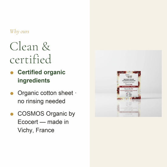 Organic Cotton Soothing Care Face Mask – slide 4