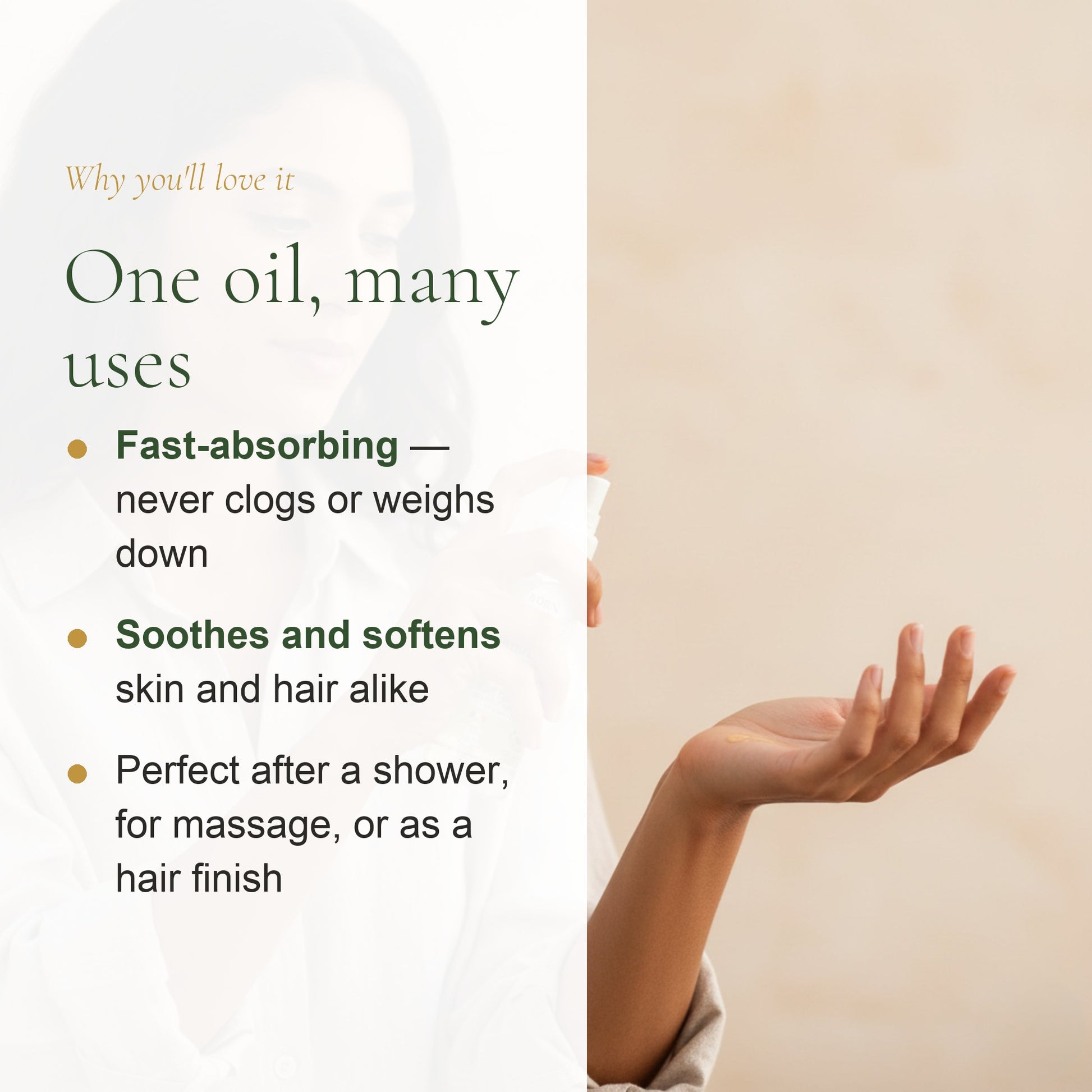 Organic Sweet Almond Care Oil – slide 2