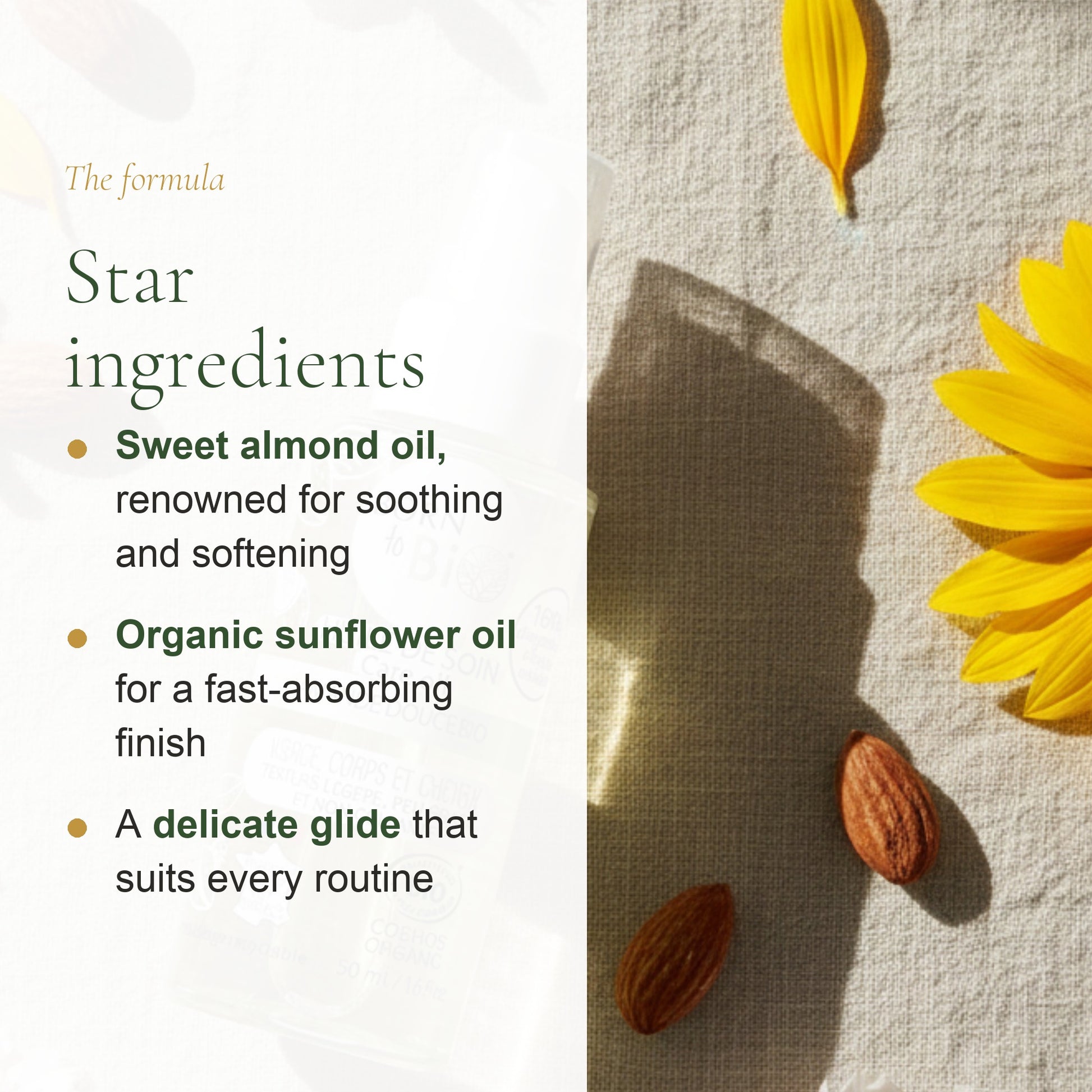 Organic Sweet Almond Care Oil – slide 3