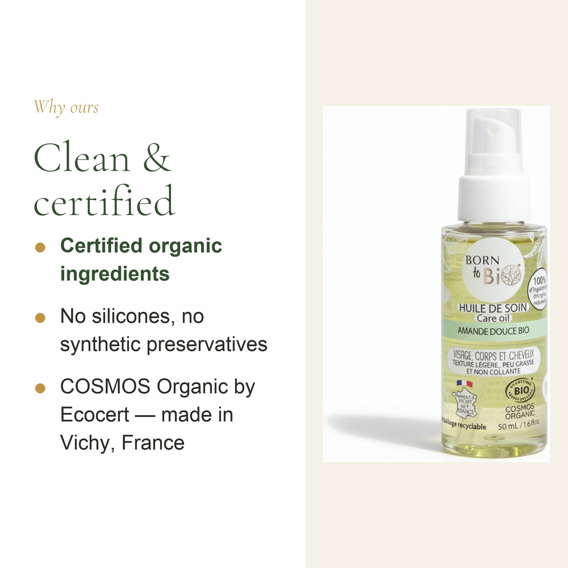 Organic Sweet Almond Care Oil – slide 4
