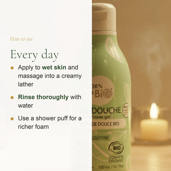 Organic Sweet Almond Shower Gel – slide 6