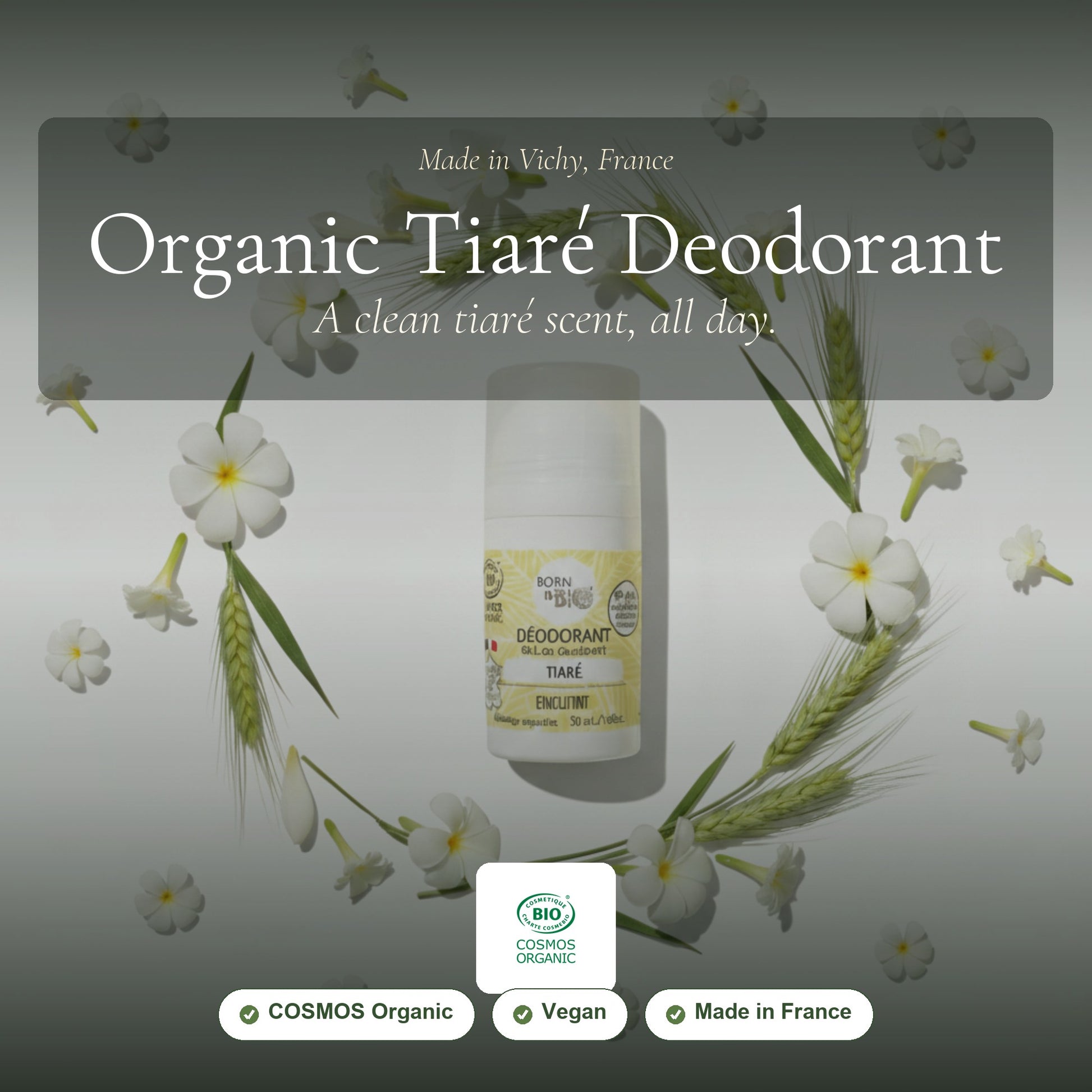 Organic Tiaré Deodorant – slide 1