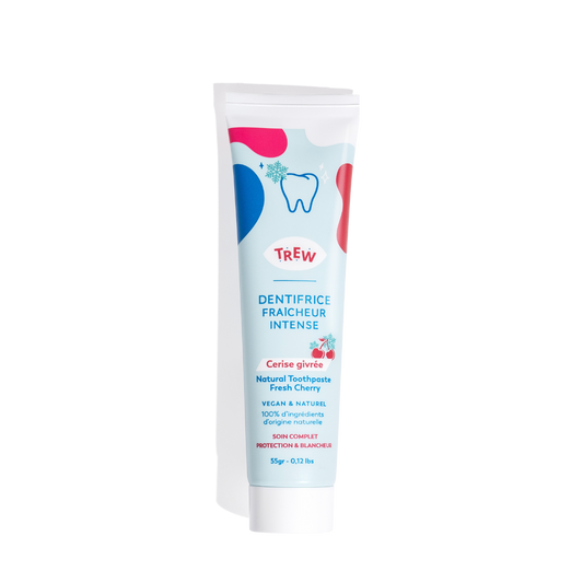 Frosted Cherry Vegan Toothpaste- Fluoride free